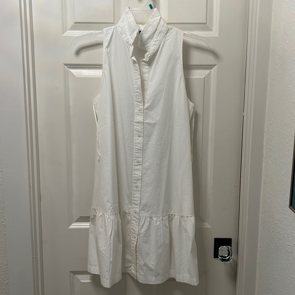 Gap sleeveless button down sundress with pockets, size medium new with tags